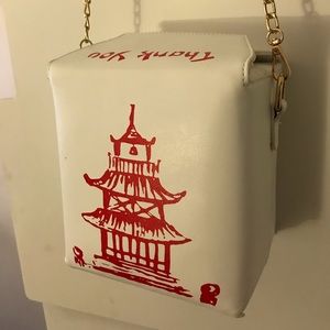 Novelty Chinese Takeout Box Bag